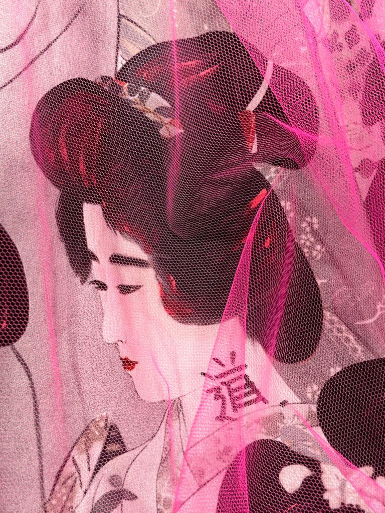 Geisha dress on a cloud