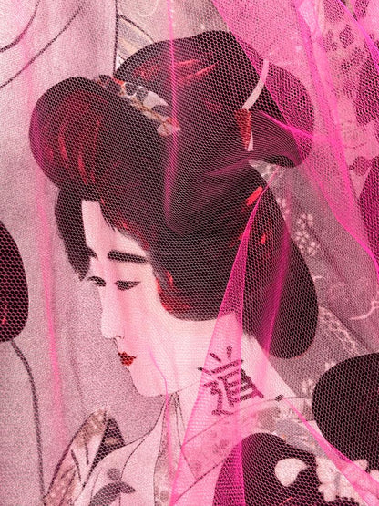 Geisha dress on a cloud